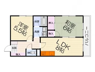 大阪府堺市中区土塔町【マンション】の間取り