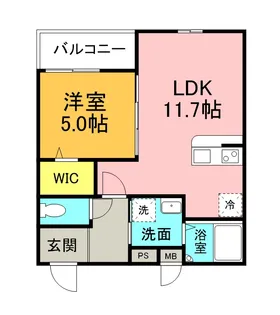 大阪府堺市中区土師町4丁【アパート】の間取り