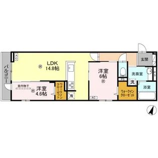 大阪府堺市中区土塔町【アパート】の間取り