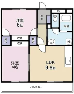 VPマンションIII【3階】の間取り