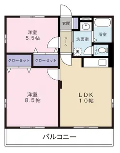 センチュリーレジデンスIV【1階】の間取り