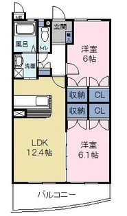 homesすばる【3階】の間取り
