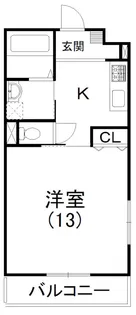 MTH白羽【301号室】の間取り
