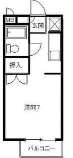 サンアベニュー富塚II【2階】の間取り