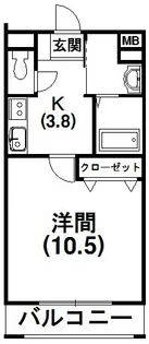 ソフィアガーデン【302号室】の間取り