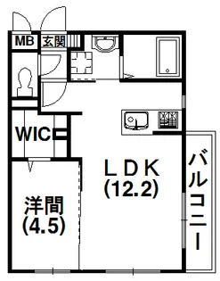 アルファ・オメガαΩ【301号室】の間取り