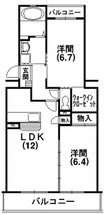 リブラ【302号室】の間取り