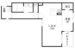 スマートレジデンス砂山【302号室】の間取り