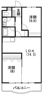 カーサマルコ【103号室】の間取り