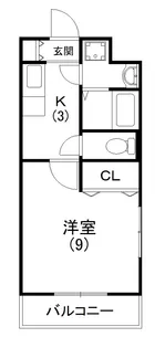 バンブーリーヴスI【4階】の間取り