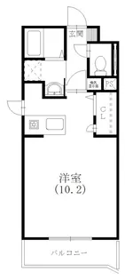 ウインディ・レイ【105号室】の間取り