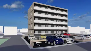 (仮称)亀の甲新築マンション【103号室】の外観