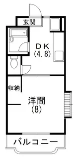 グレースコート【3階】の間取り