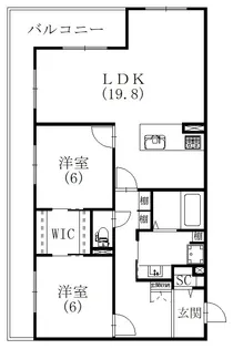 (仮称)菊川市加茂_第2ドゥプランニングマンション【1階】の間取り