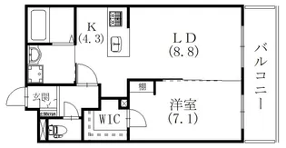 (仮称)菊川市加茂_第2ドゥプランニングマンション【2階】の間取り