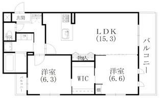 (仮称)菊川市加茂_第2ドゥプランニングマンション【1階】の間取り