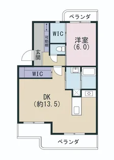 Windy宮の前II【103号室】の間取り