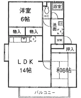 ガーデンハイムIII【101号室】の間取り