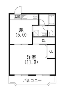 Windy宮の前I【3階】の間取り