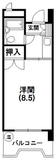 メゾンベルシャンブル【1階】の間取り
