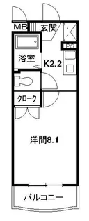 あぷと文丘【203号室】の間取り