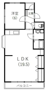 広沢プラーザ【2階】の間取り