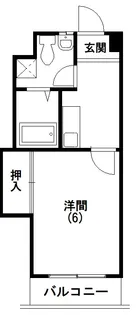 サンリバーハイツ【307号室】の間取り