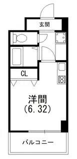 英和マンション龍禅寺【3階】の間取り