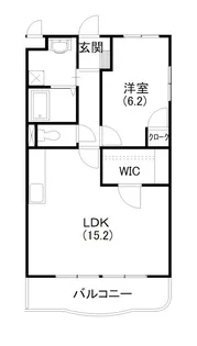 ポルカ富塚II【3階】の間取り