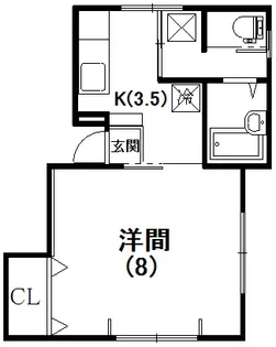 コーポITO II【2階】の間取り