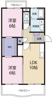 エスペランサ【1階】の間取り