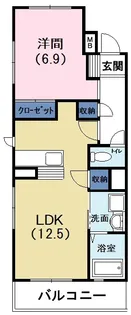 グリーンヒル【1階】の間取り