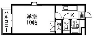 レーヴ レアリゼ【501号室】の間取り