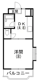 グレースコート【2階】の間取り