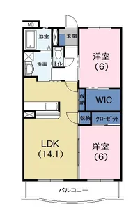 アイヴィ【3階】の間取り