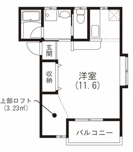 ニューコーポラスA【1階】の間取り