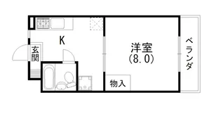 マンションシマノ I【301号室】の間取り