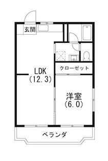 Windy宮の前I【2階】の間取り