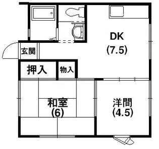 カプチーノSHUN【2階】の間取り