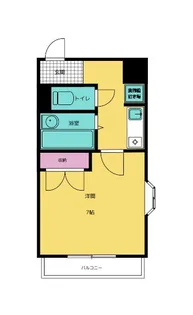 英和マンション龍禅寺【3階】の間取り