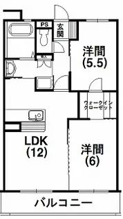 ライトハウス【302号室】の間取り