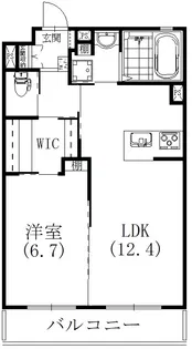 リライフ楊子【403号室】の間取り