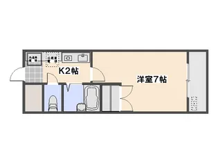グレイス駅前【4階】の間取り