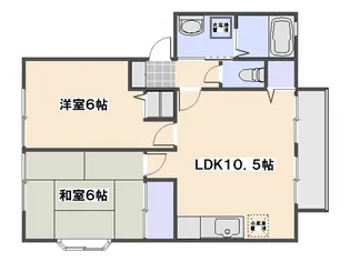 ソレジオKANDA A棟【2階】の間取り