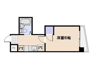 Shoei building NO.11【411号室】の間取り