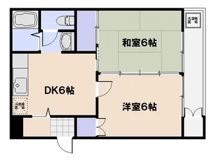 ドミールアサヒ【3階】の間取り