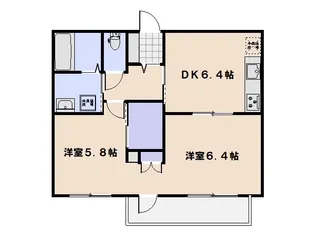 カリーノ スクエア【1階】の間取り