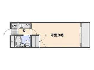 ZAKIウイング楽々園【301号室】の間取り