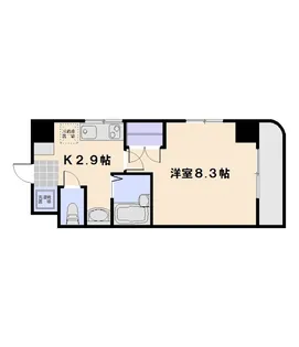 滝本ビル【203号室】の間取り