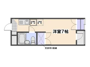 パラドール廿日市佐方【405号室】の間取り
